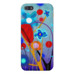 Rupydetequila Blue Flowers iphone cases