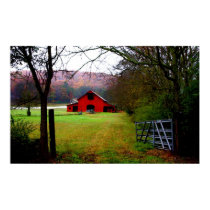 Rural Barnyard posters