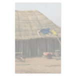 Rural family compound, Kunene, Angola Stationery Design