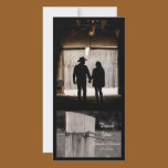 Rural Fence Post Country Thank You Photo Card photo cards