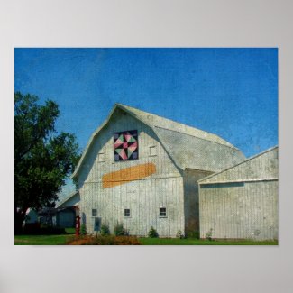 Rural Iowa Barn print