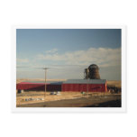 Rural Montana Art Post Card