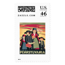 Rural Pennsylvania Amish 1939 WPA Stamps