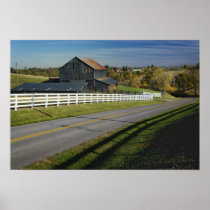 Rural road through Bluegrass region of 2