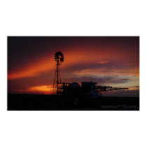 Rural Sunset posters by wksimages Rural Sunset posters