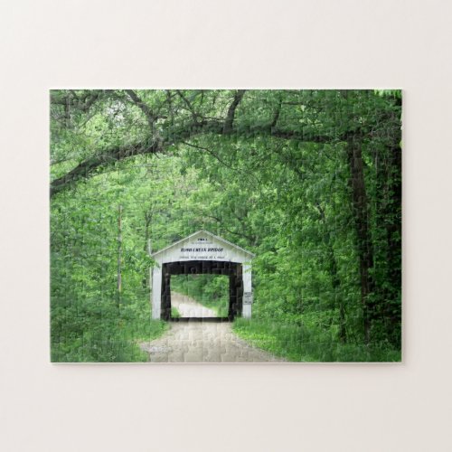 Rush Creek Covered Bridge puzzle