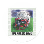 Rush! Helmet Sticker
