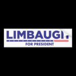 Rush Limbaugh for President Bumper Sticker
