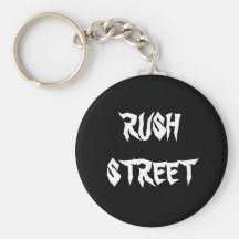 RUSH STREET - Chicago Key Chains