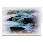 Rushing Waters - Holiday Greetings Card