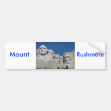 Rushmore Bumper Sticker