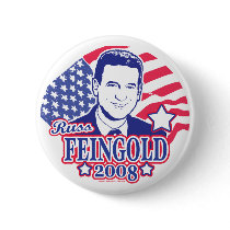 Russ Feingold 2008 Button 