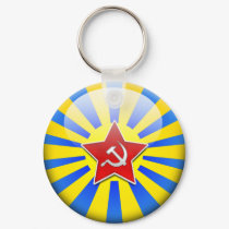 Russain Flag Air Force keychains