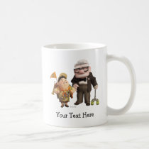 Russell and Carl from Disney Pixar UP! mugs