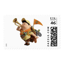 Russell blowing bugle - Disney Pixar UP Postage Stamps