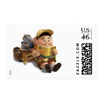 Russell from the Disney Pixar UP Movie postage