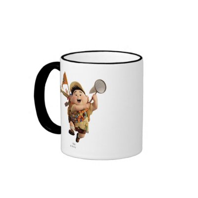 Russell from the Disney Pixar UP Movie Running mugs