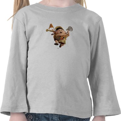 Russell from the Disney Pixar UP Movie Running t-shirts