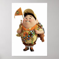Russell smiling - the Disney Pixar UP Movie 2 Posters