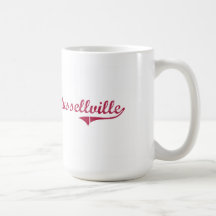 Russellville Arkansas Classic Design Coffee Mugs
