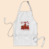 Russia Россия (with cathedral) aprons