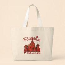 Russia Россия (with cathedral) bags
