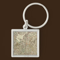 Russia and Europe keychains