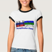 Russia and Komi Republic t-shirts