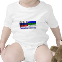 Russia and Komi Republic t-shirts