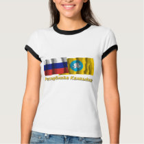 Russia and Republic of Kalmykia t-shirts