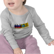 Russia and Republic of Kalmykia t-shirts