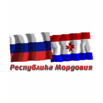 Russia and Republic of Mordovia t-shirts