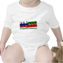 Russia and Republic of Tatarstan t-shirts by Vexillophile Russia and Republic of Tatarstan t-shirts