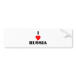 RUSSIA BUMPER STICKERS