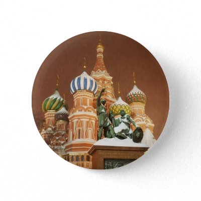Russia Cathedral buttons