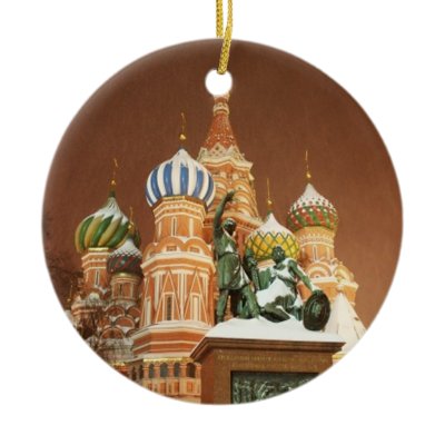 Russia Cathedral ornaments