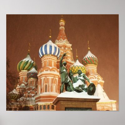 Russia Cathedral posters