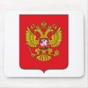 Russia Coat of Arms Mousepad by FlagTshirts Russia Coat of Arms Mousepad
