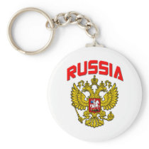 Russia Crest Keychains