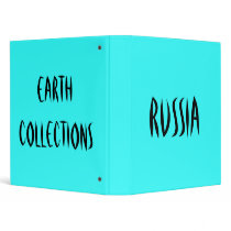 RUSSIA EARTH COLLECTION BINDERS