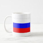 Russia Flag Map Classic Mug