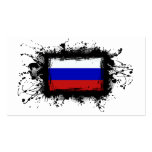 Russia Flag Business Card Templates