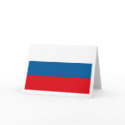 Russia Flag Greeting Card