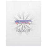 Russia Flag Map 2.0 Custom Letterhead