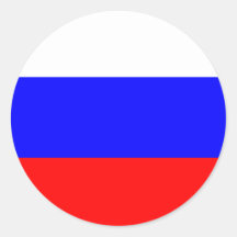 Russia Flag Sticker