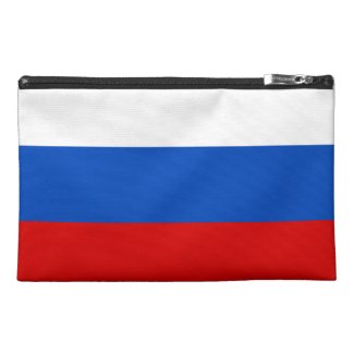 Russia Flag Travel Accessories Bag