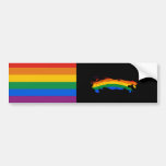 RUSSIA GAY PRIDE BUMPER STICKERS