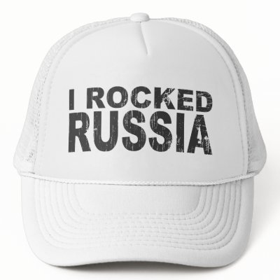 Russia Hat by worldtees