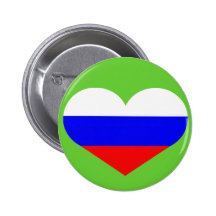 Russia heart pins