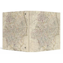 Russia in Europe general map 3 Ring Binder
